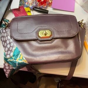 Coach Crossbody metallic